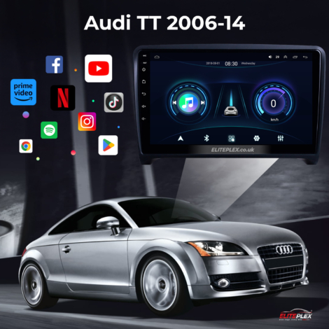 Audi TT 2006-13 Carplay Radio GPS Navigation System Touch Screen-11