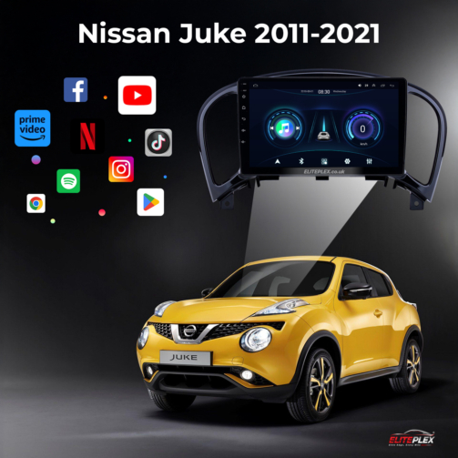 Nissan Juke Android 2011-2016 Carplay Radio GPS Navigation System Touch Screen-7