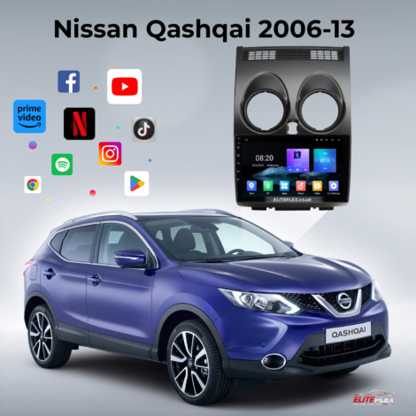 Nissan Qashqai 2006-15 Android Carplay Radio GPS Navigation System Touch Screen-11