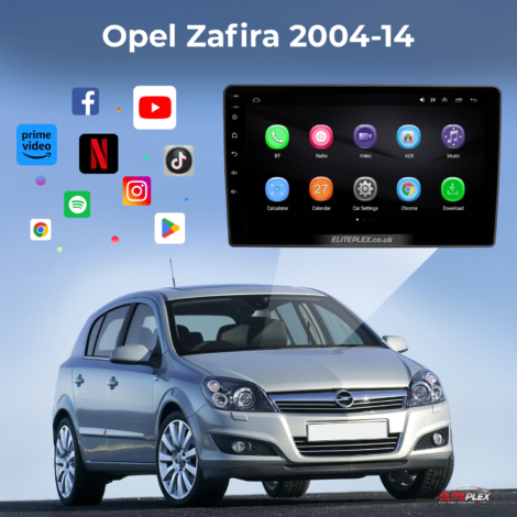 Opel Zafira 2004-14 Carplay Radio GPS Navigation System Touch Screen-11