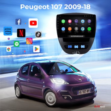 Peugeot 107 2009-18 Android Carplay Radio GPS Navigation System Touch Screen-11