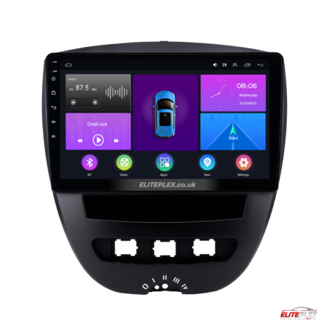 Peugeot 107 2009-18 Android Carplay Radio GPS Navigation System Touch Screen