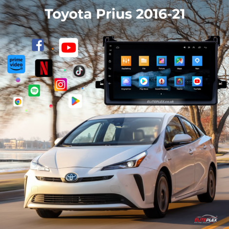 Toyota Prius 2016 Android Carplay Radio GPS Navigation System Touch Screen-11