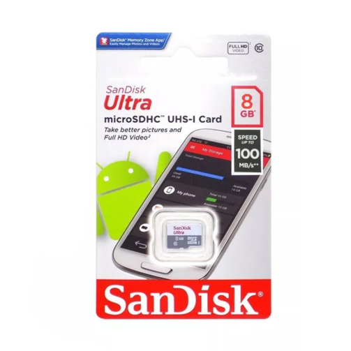 SanDisk Micro SD Card 8GB Ultra