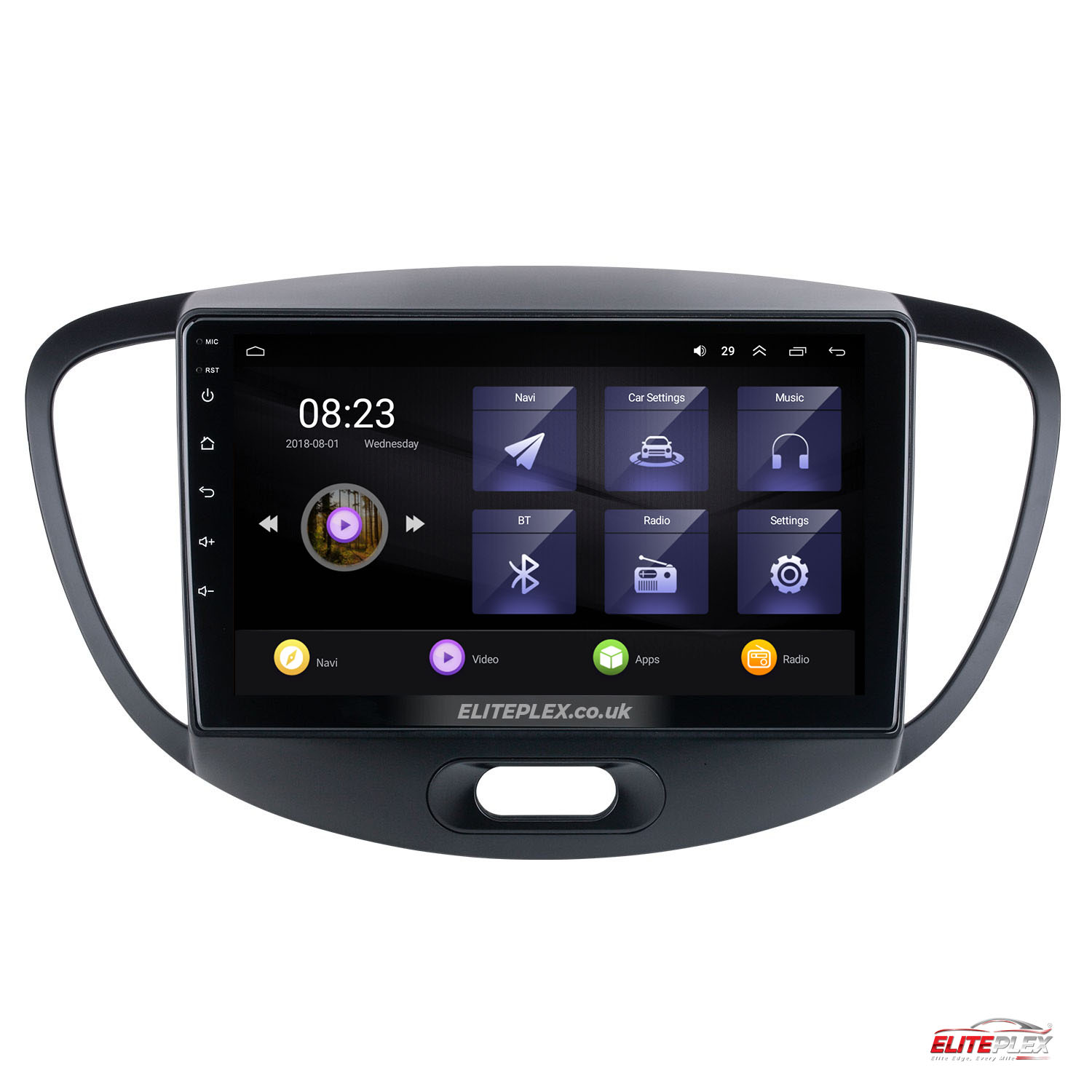 Hyundai i10 2007-13 | Android Auto Car Stereo | Apple Carplay | Screen 9"