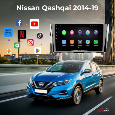 Nissan Qashqai 2016-19 Carplay Radio Android Auto Apple Carplay - 11