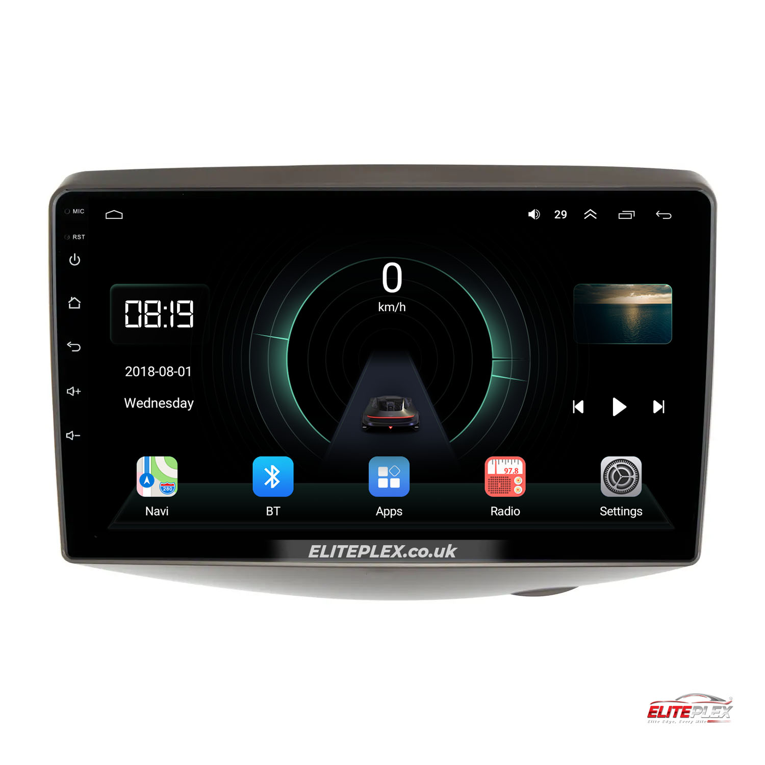 Toyota Yaris/Vitz 1999-2005 | Android Auto Car Stereo | Apple Carplay | Screen 9"