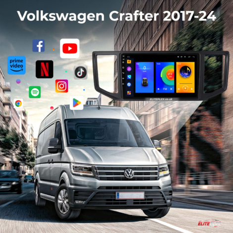 Volkswagen Crafter 2017-21 Carplay Radio Android Auto Apple Carplay-11