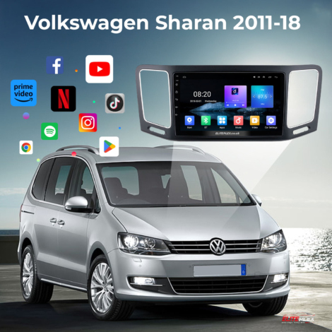 Volkswagen Sharan 2011-18 Carplay Radio Android Auto Apple Carplay-11