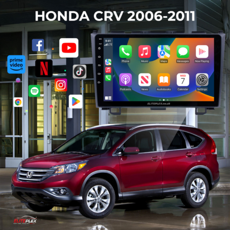 HONDA CRV 2006-2011 Car Stereo Radio Android Auto Apple Carplay Exterior