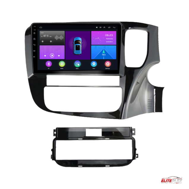 Mitsubishi outlander 2012 -18 Carplay Radio Android Auto Apple Carplay without