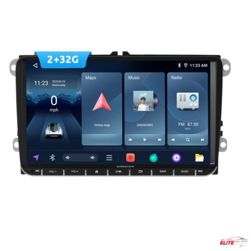 Android Double Din Car Stereo Android Auto-Apple CarPlay