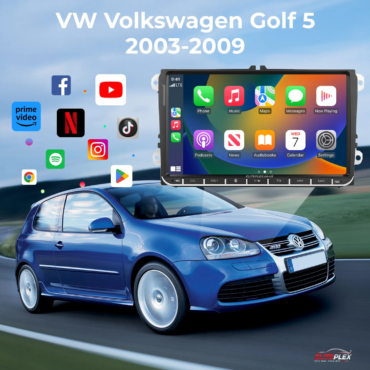 VW Volkswagen Golf 5 2003-2009 OEM Style Android Head Unit Car Stereo Apple Carplay