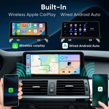 BMW X5 E70 X6 E71 CIC Car Stereo 4+32GB 10.25inc Android Carplay Touchscreen Carplay
