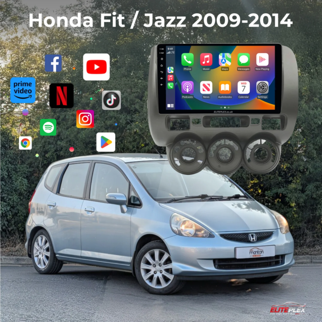 Honda Fit Jazz 2004-2008 Latest Android Carplay Radio