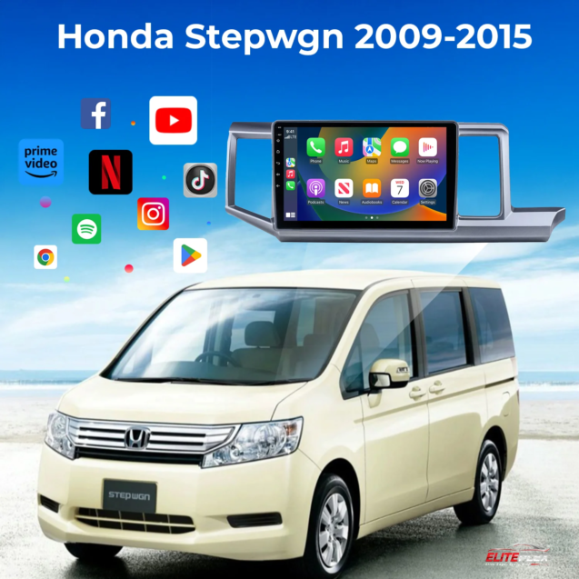 Honda Stepwgn 2009-2015 Latest Android Carplay Radio