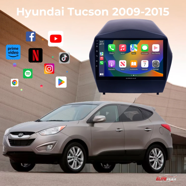 Hyundai Tucson 2009 2015 Latest Android Carplay Radio